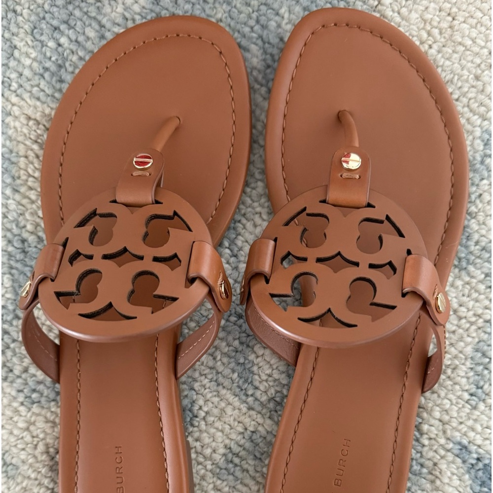 Tory Burch Never Worn Miller sandals. Color vintage vachetta Size 9